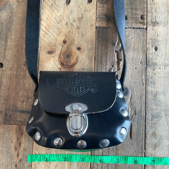 Vintage Harley Davidson Mini Purse - Picture 7 of 9